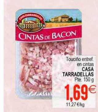 Plenus Supermercados Touciño entref. en cintas casa tarradellas pte. oferta