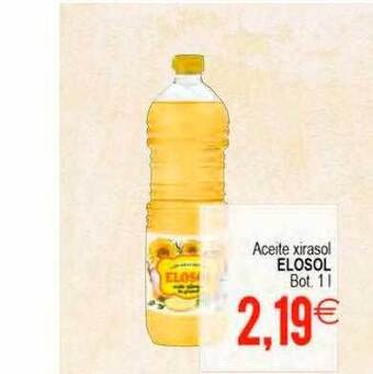 Plenus Supermercados Aceite xirasol elosol oferta