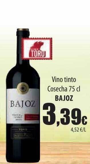 Spar Tenerife Vino tinto cosecha bajoz oferta
