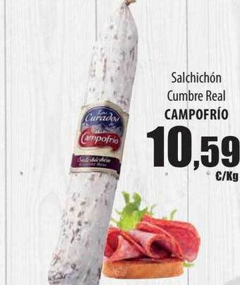 Spar Tenerife Salchichón cumbre real campofrio oferta
