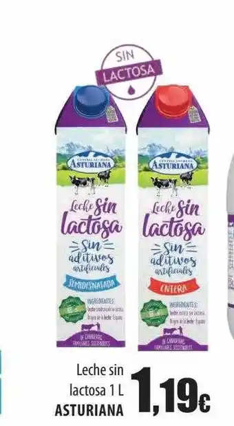 Spar Tenerife Leche sin lactosa asturiana oferta