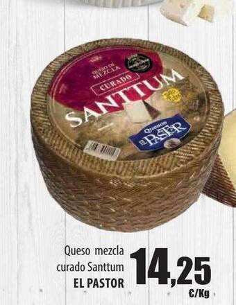 Spar Tenerife Queso mezcla curado santtum el pastor oferta