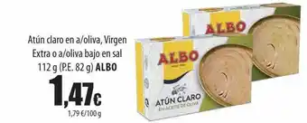 Spar Tenerife Atún claro en a oliva virgen extra o a oliva bajo en sal albo oferta
