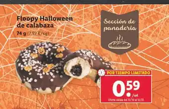 Lidl Floopy halloween de calabaza oferta