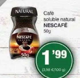 SPAR Gran Canaria Café soluble natural nescafé oferta