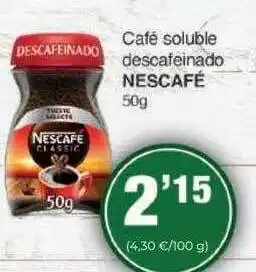SPAR Gran Canaria Café soluble descafeinado nescafé oferta