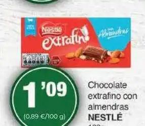 SPAR Gran Canaria Chocolate extrafino con almendras nestlé oferta