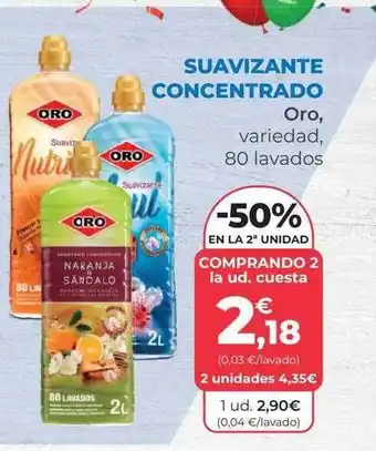 SPAR Gran Canaria -50% en la 2a unidad suavizante concentrado oferta
