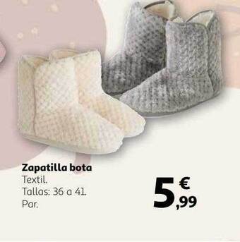 Alcampo Zapatilla bota oferta