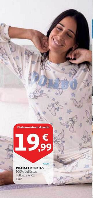 Alcampo Pijama licencias oferta