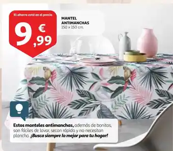 Alcampo Mantel antimanchas oferta