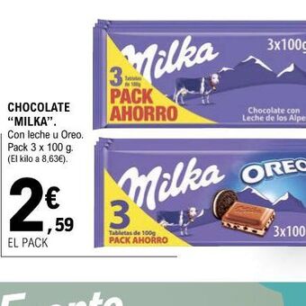 E.Leclerc Chocolate milka oferta