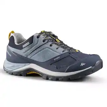 Decathlon Zapatillas de montaña y trekking impermeables mujer quechua mh500 azul oferta