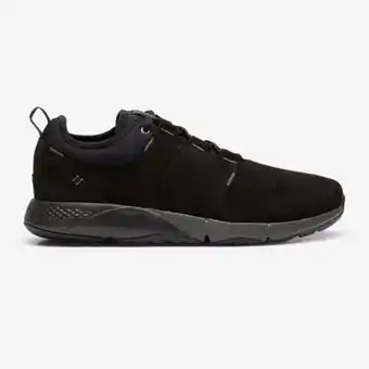 Decathlon Zapatillas caminar piel hombre actiwalk comfort leather negro oferta