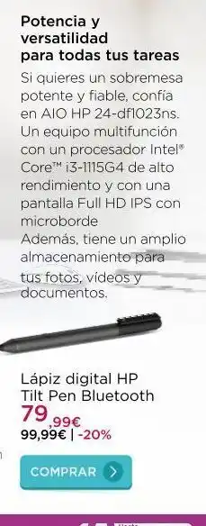 La tienda en casa Vídeo hp oferta