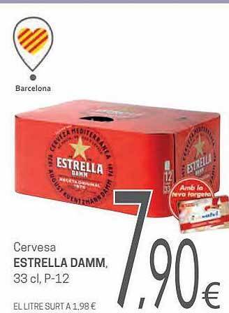 Valvi Supermercats Cervesa estrella damm oferta
