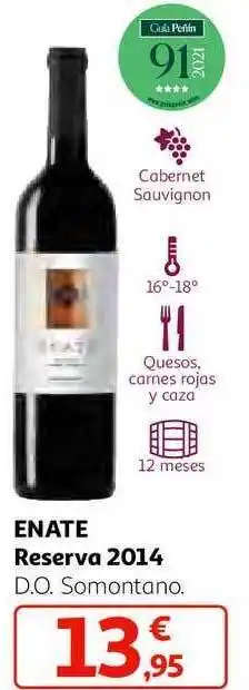 Alcampo Enate reserva 2014 d.o. somontano oferta