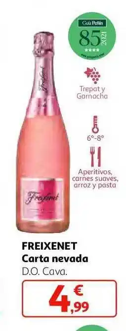 Alcampo Freixenet carta nevada d.o. cava oferta