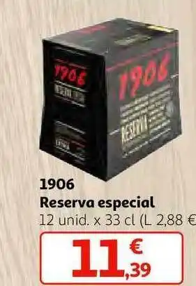 Alcampo 1906 reserva especial oferta