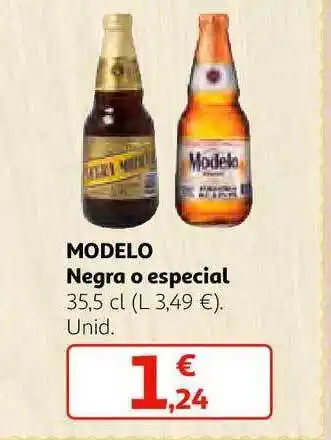 Alcampo Modelo negra o especial oferta