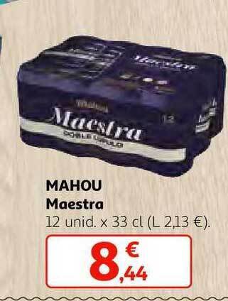 Alcampo Mahou maestra oferta