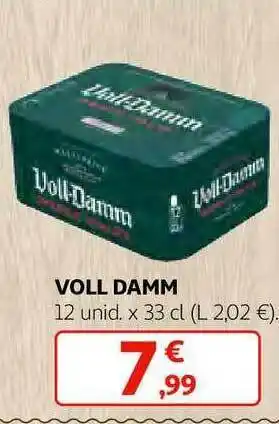 Alcampo Voll damm oferta