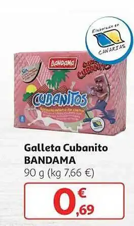 Alcampo Galleta cubanito bandama oferta