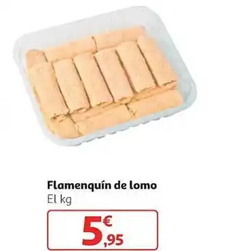 Alcampo Flamenquín de lomo oferta