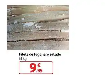 Alcampo Filete de fogonero salado oferta