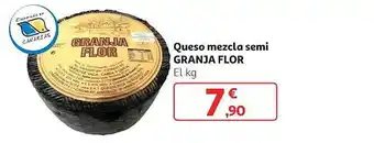 Alcampo Queso mezcla semi granja flor oferta
