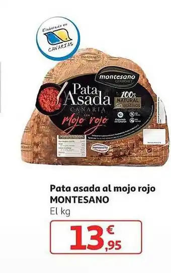 Alcampo Pata asada al mojo rojo montesano oferta