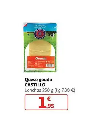 Alcampo Queso gouda castillo oferta