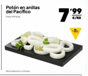 AhorraMas Potón en anillas del pacífico oferta