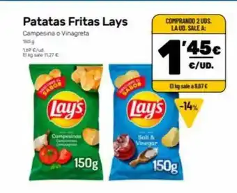 AhorraMas Patatas fritas lays oferta