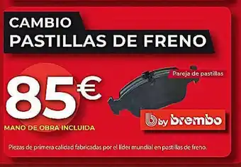 Cambio pastillas de freno