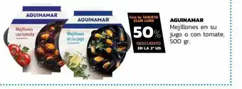Supermercados Lupa Aguinamar mejillones en su jugo o con tomate oferta