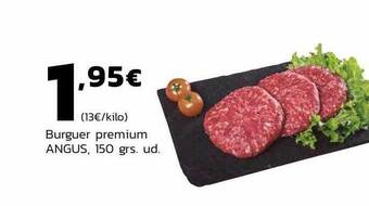 Supermercados Lupa Burguer premium angus oferta