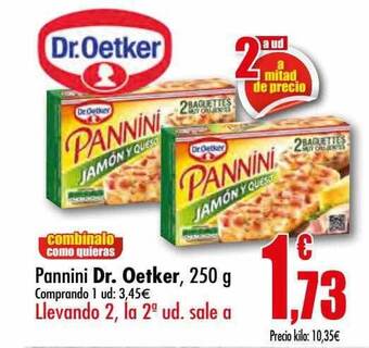 Unide Supermercados Pannini dr. oetker oferta