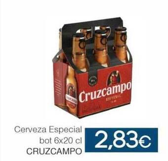 SPAR Lanzarote Cerveza especial cruzcampo oferta