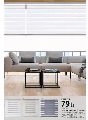 Bricogroup Estor noche y dia platinum oferta