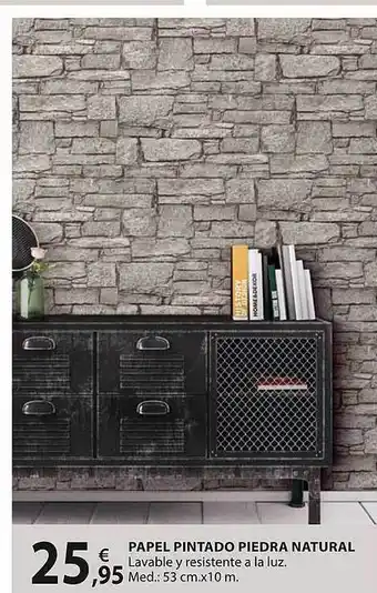 Bricogroup Papel pintado piedra natural oferta