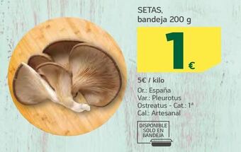 HiperDino Setas oferta