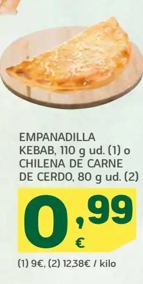 HiperDino Empanadillas de carne oferta