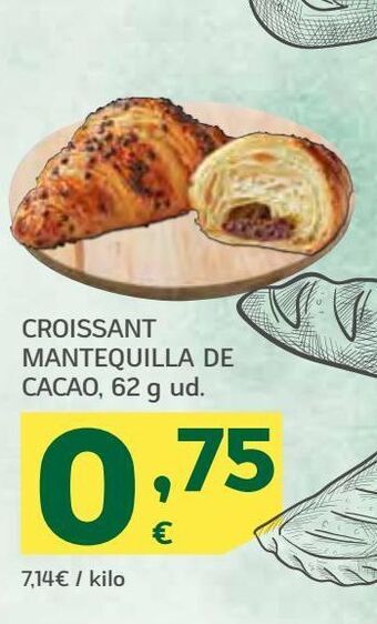 HiperDino Croissants de mantequilla oferta