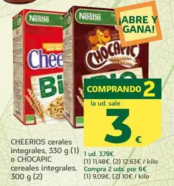 HiperDino Cereales integrales nestlé oferta