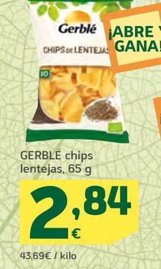 HiperDino Chips gerblé oferta