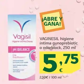HiperDino Gel íntimo oferta