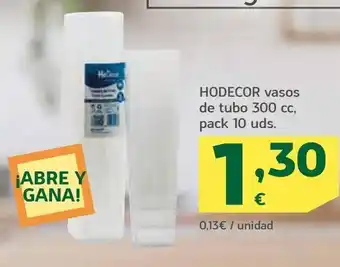 HiperDino Vasos de plástico oferta