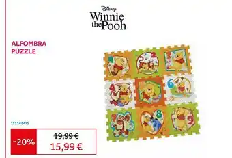 Disney winnie the pooh alfombra puzzle