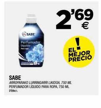 Sabe perfumador liquido para ropa
